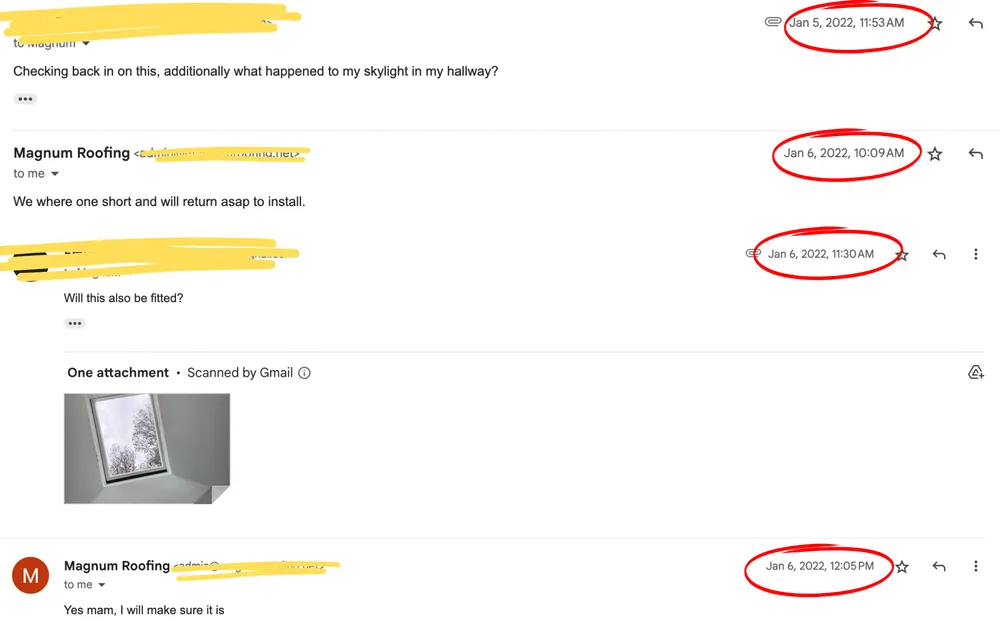 Slide of Magnum Gutters & Metal Roofing