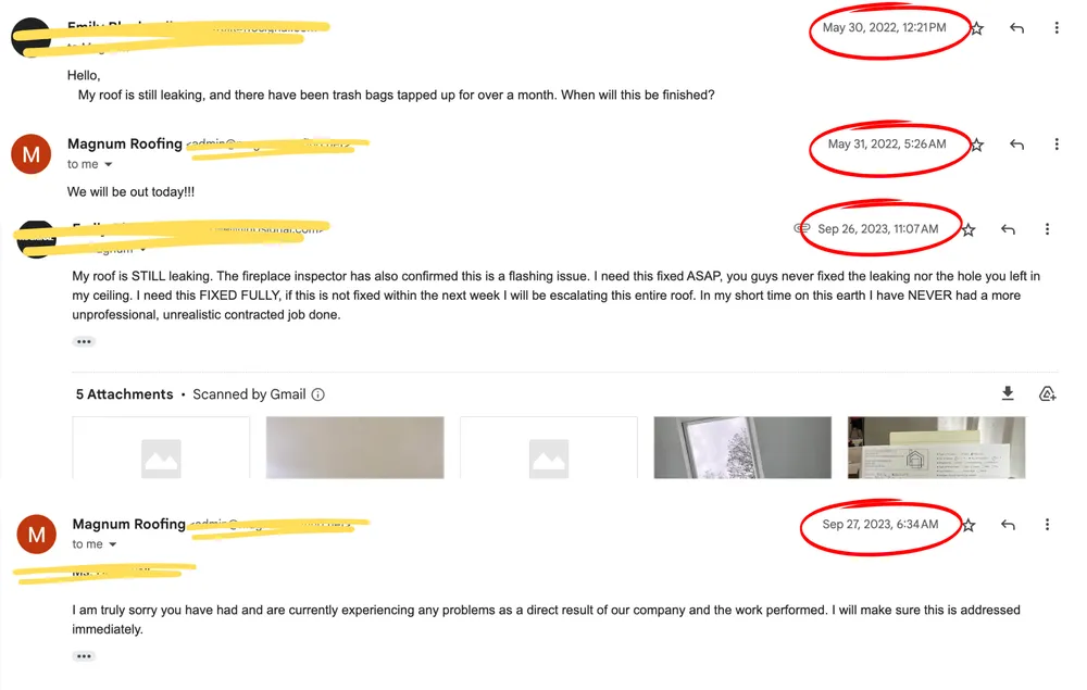 Slide of Magnum Gutters & Metal Roofing