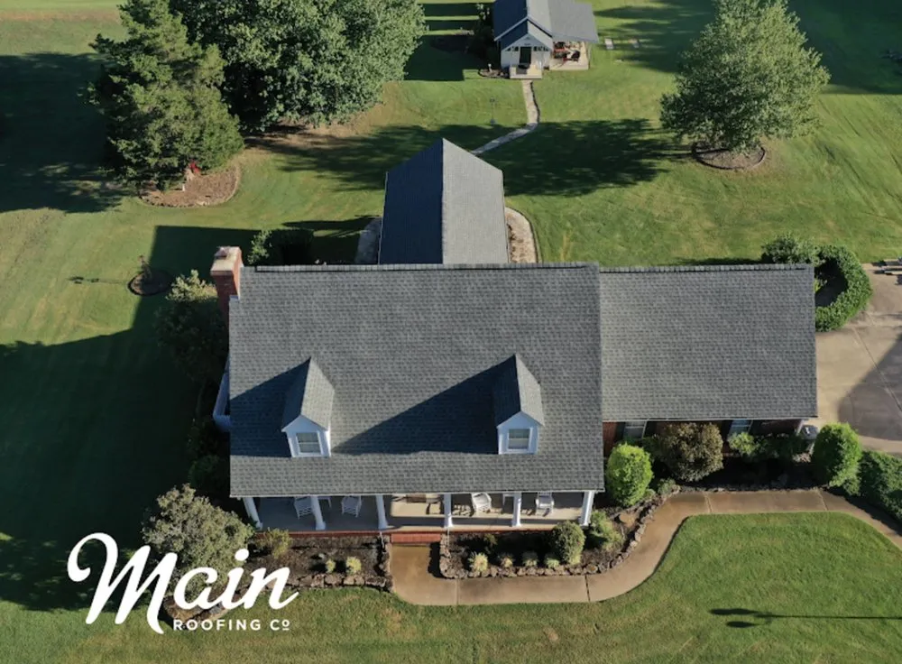 Slide of Main Roofing