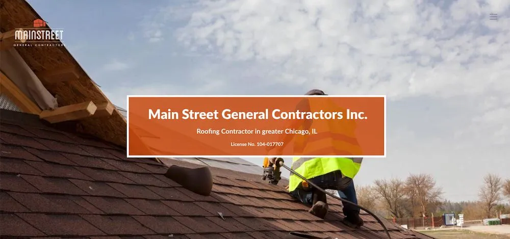 Slide of Main Street General Contractors