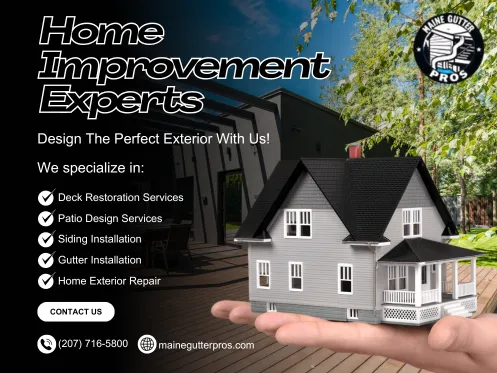 Slide of Maine Gutter Pros