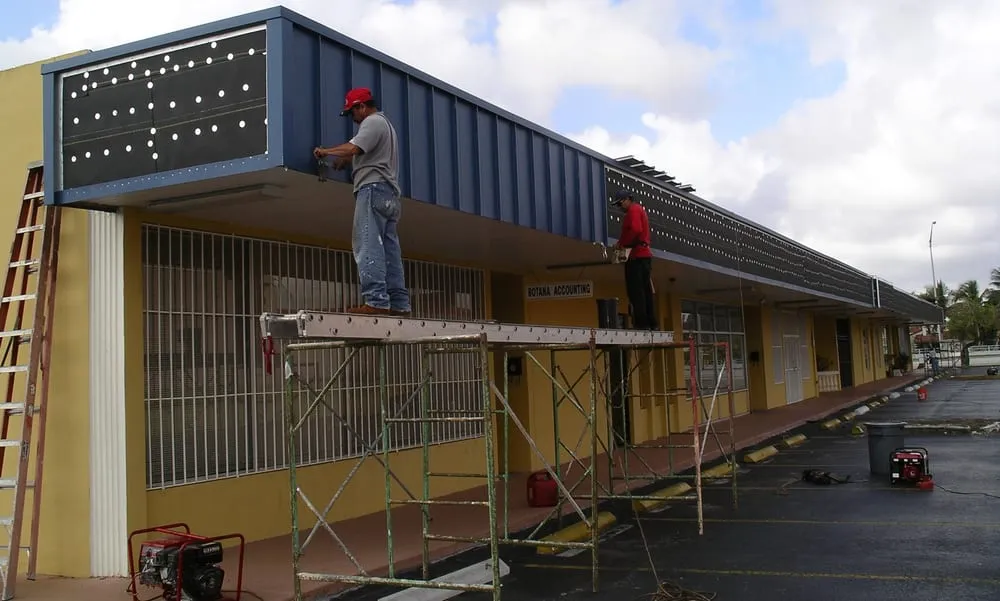 Slide of Mainland Roofing Company