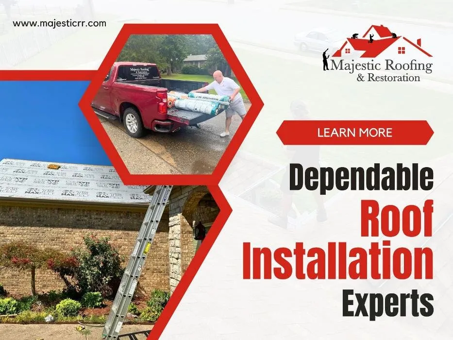 Slide of Majestic Roofing and Restoration
