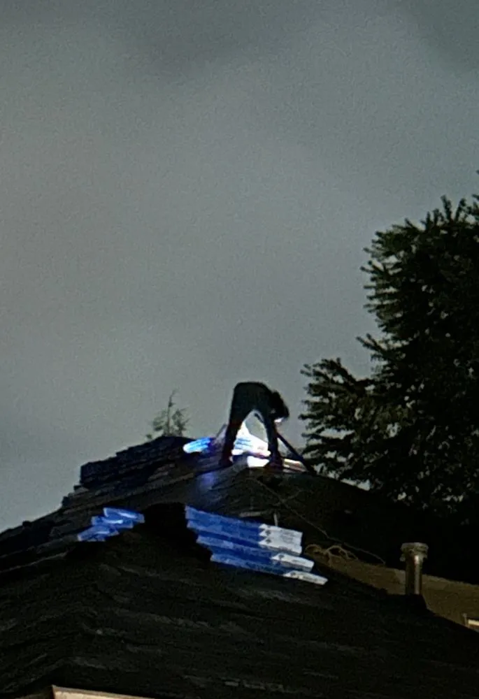 Slide of Major League Roofing