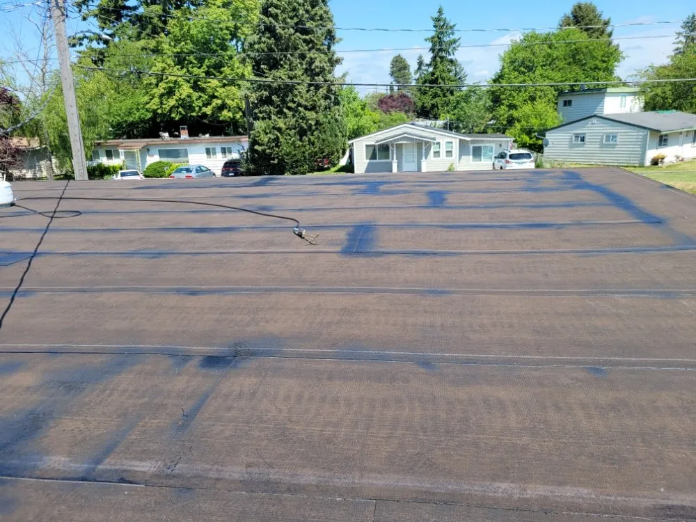 Slide of Major League Roofing