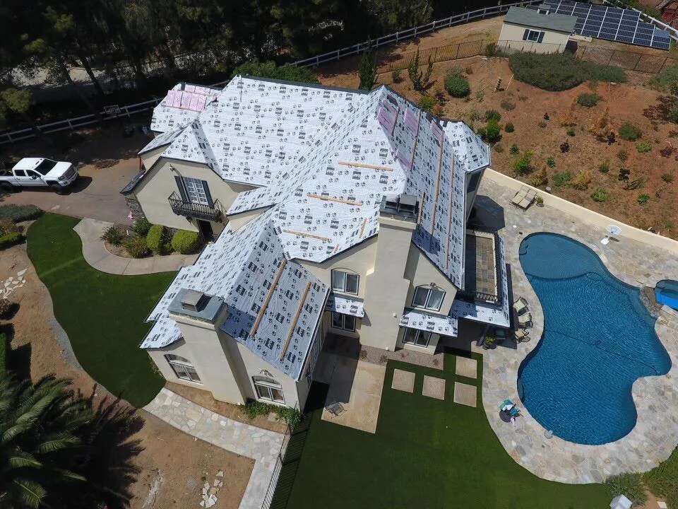 Slide of Major League Roofing