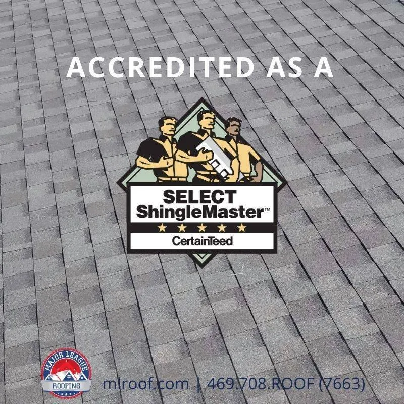 Slide of Major League Roofing