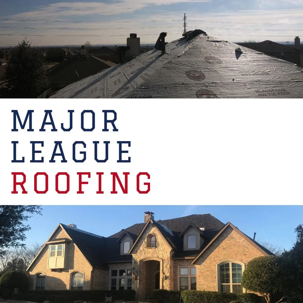 Slide of Major League Roofing