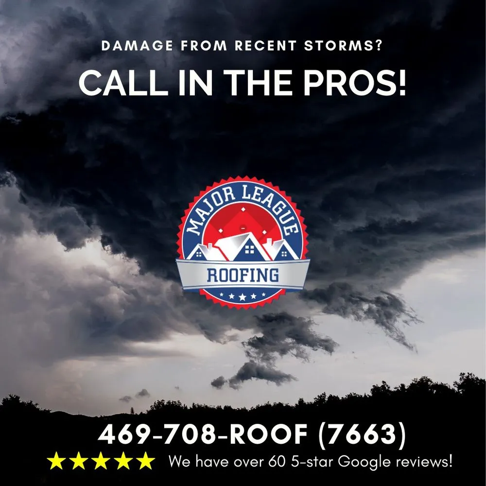 Slide of Major League Roofing