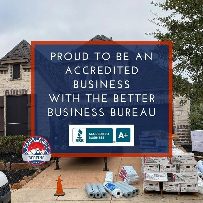 Slide of Major League Roofing