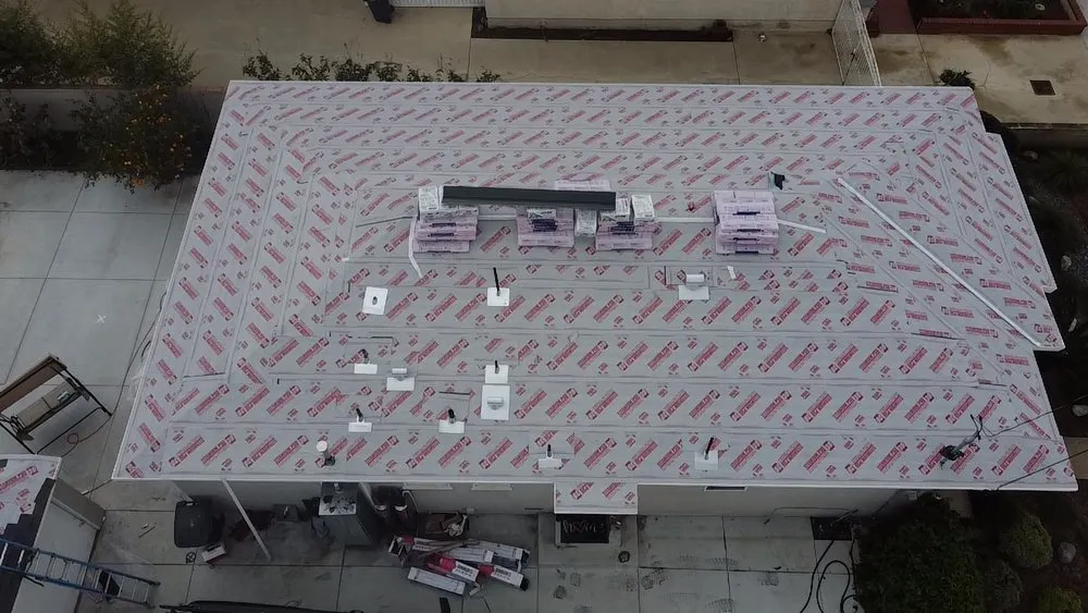 Slide of Major League Roofing