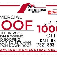 MAK Roofing Contractors Logo