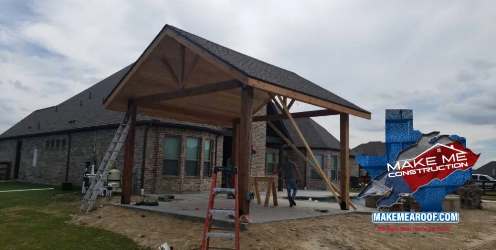 Expert roof leak repair for homes in Ft. Worth, TX by Make Me Construction
