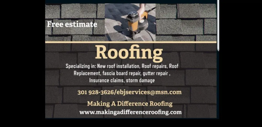 Slide of Making A Difference Roofing