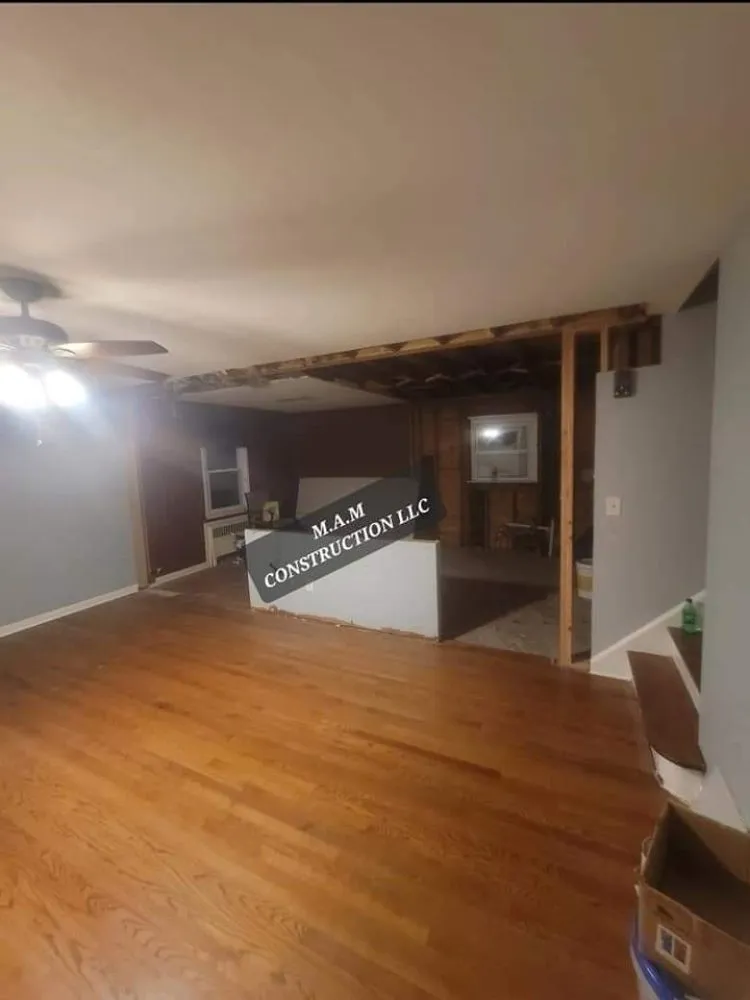 Slide of M.A.M Construction