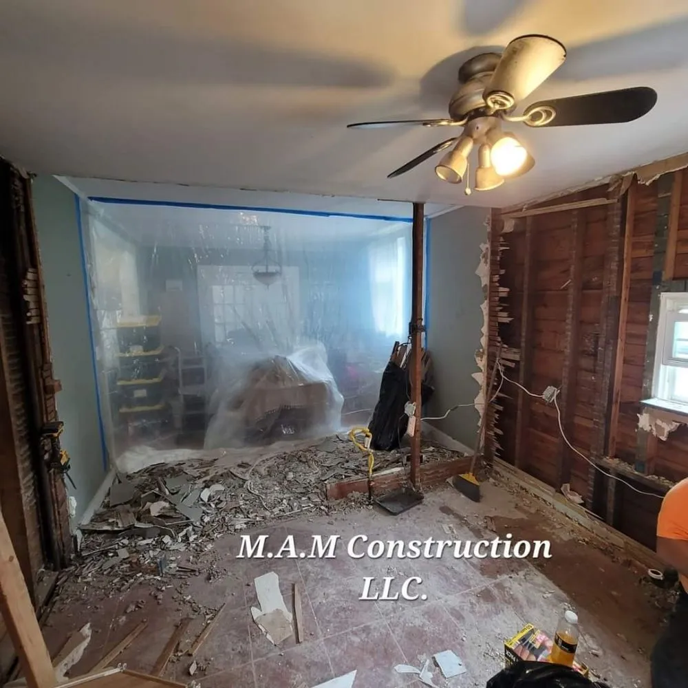 Slide of M.A.M Construction