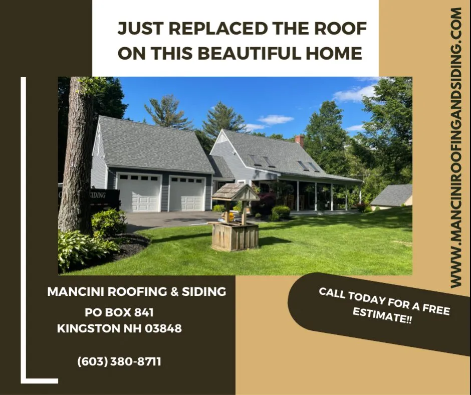 Slide of Mancini Roofing and Siding