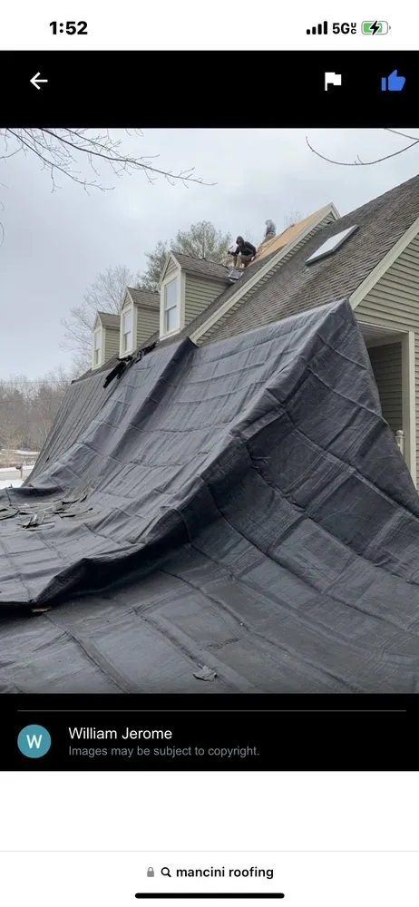 Slide of Mancini Roofing and Siding