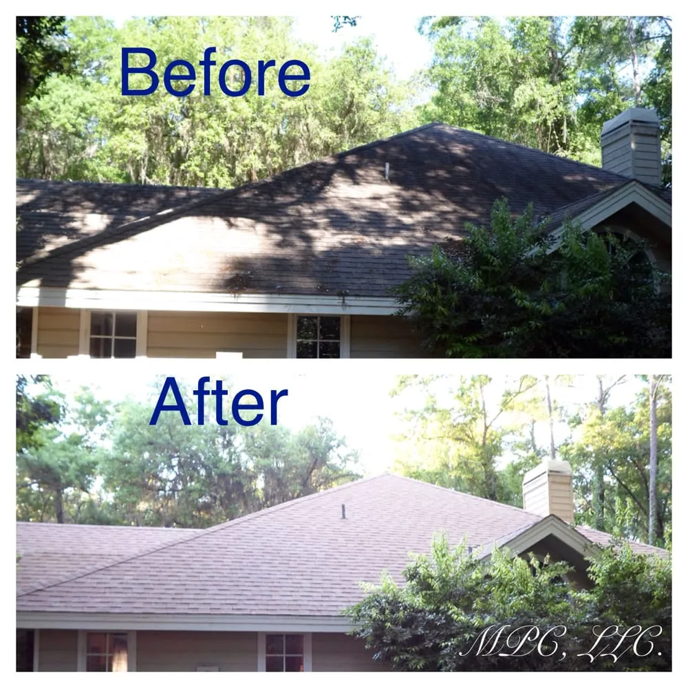 Slide of Mandrell's Pressure Cleaning