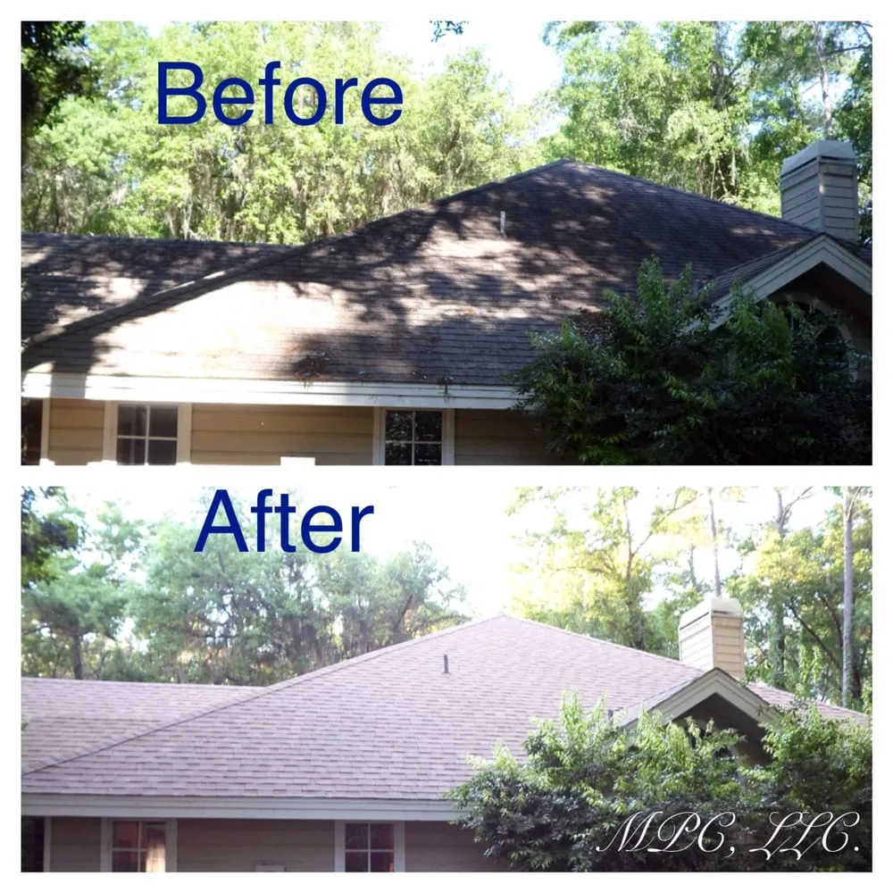 Slide of Mandrell's Pressure Cleaning