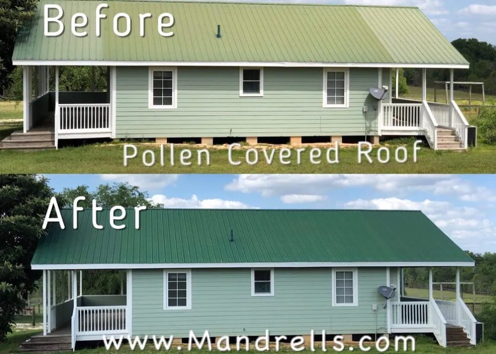 Slide of Mandrell's Pressure Cleaning