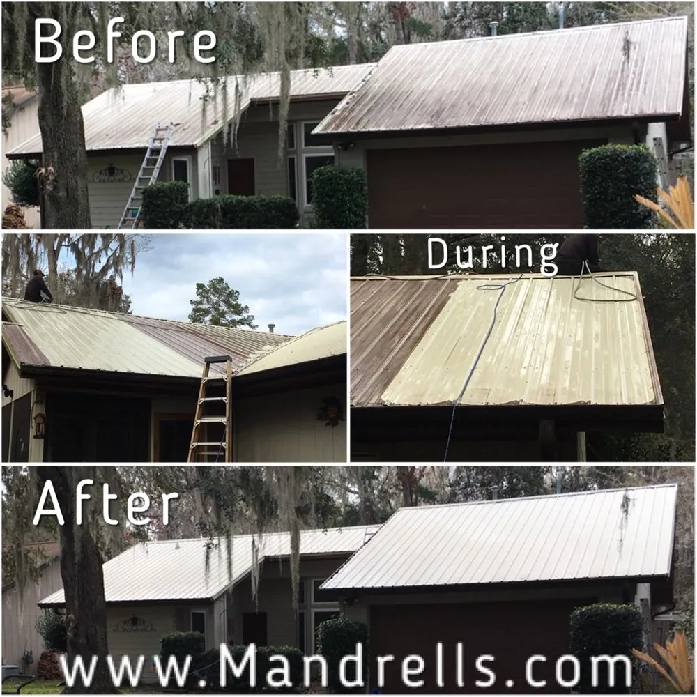 Slide of Mandrell's Pressure Cleaning