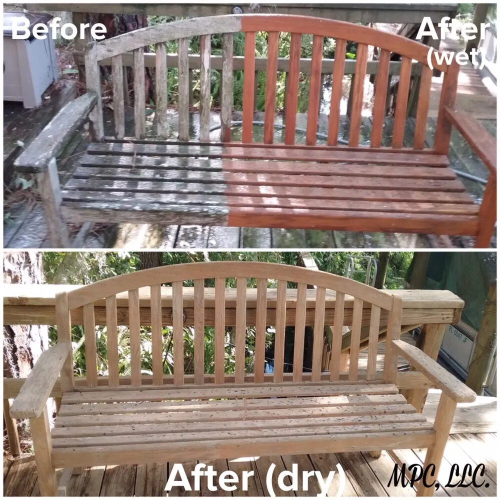 Slide of Mandrell's Pressure Cleaning