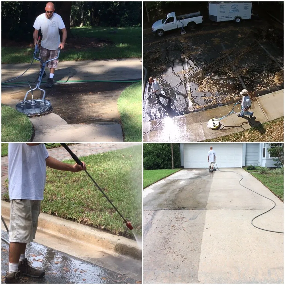 Slide of Mandrell's Pressure Cleaning