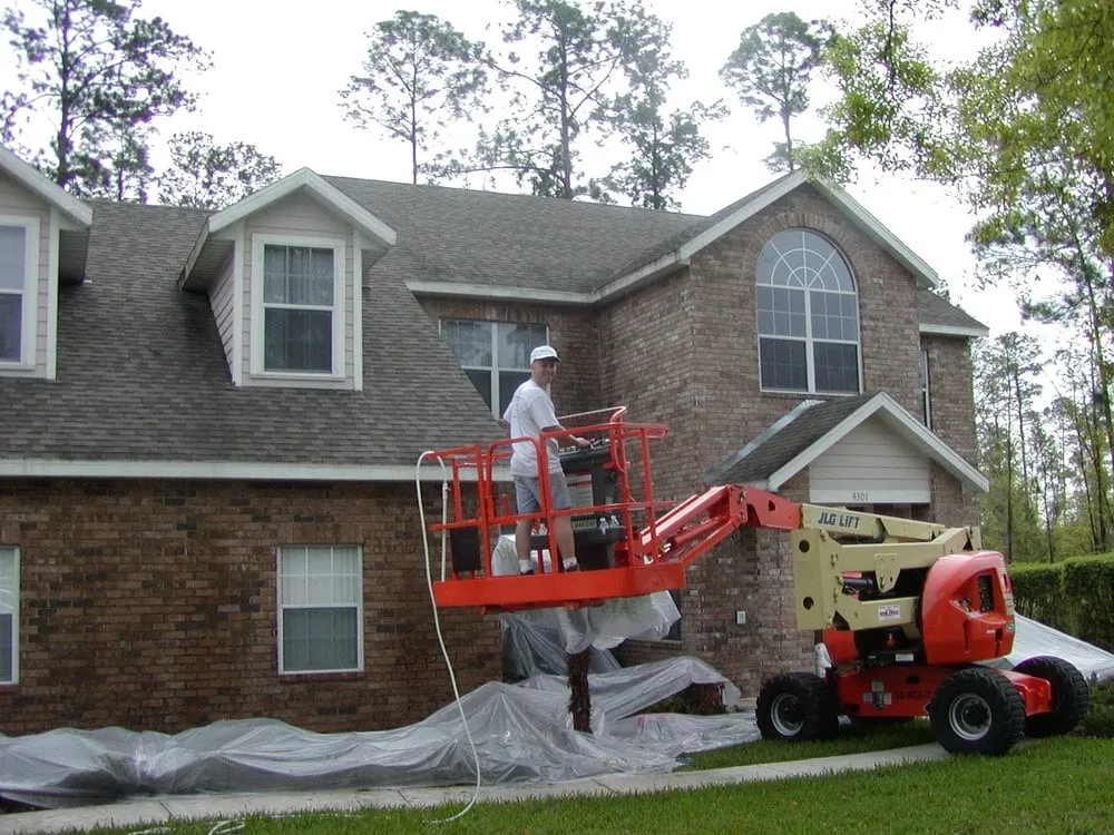 Slide of Mandrell's Pressure Cleaning