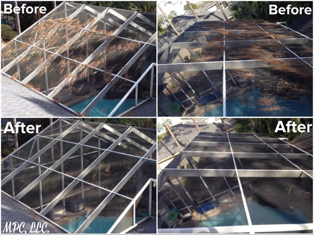 Slide of Mandrell's Pressure Cleaning