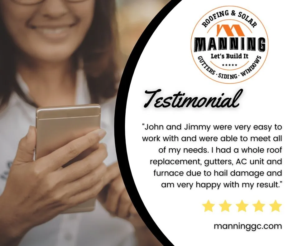 Slide of Manning Roofing