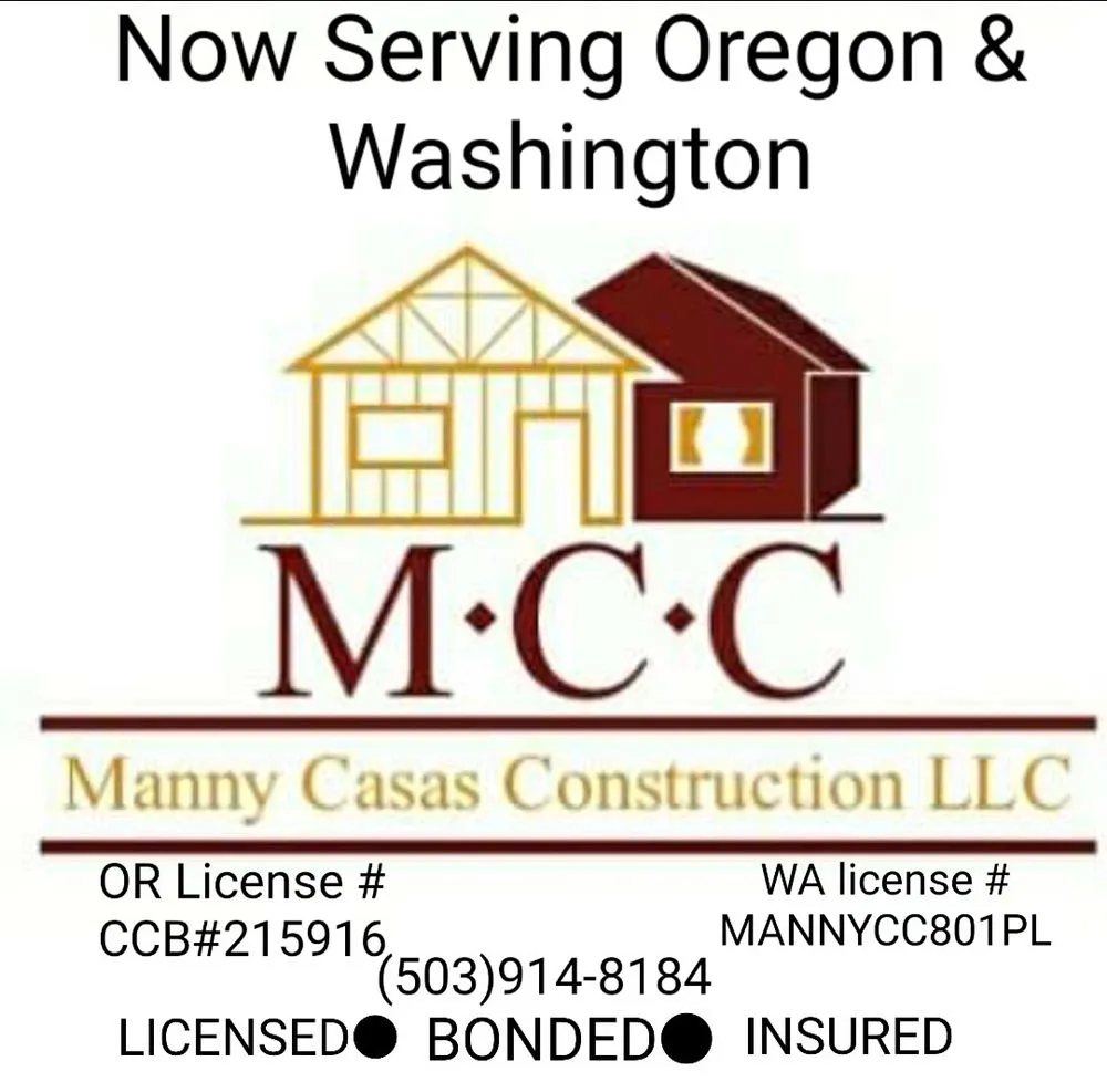 Slide of Manny Casas Construction LLC.