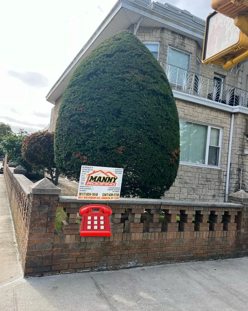 Slide of Manny Roofing