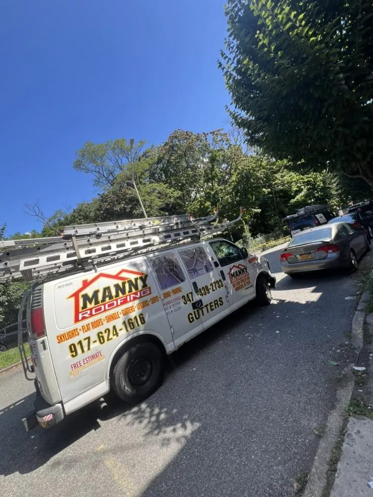 Slide of Manny Roofing