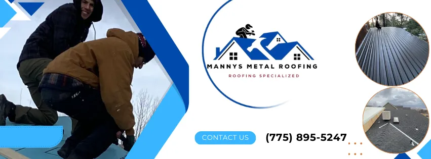 Slide of Manny's Metal Roofing