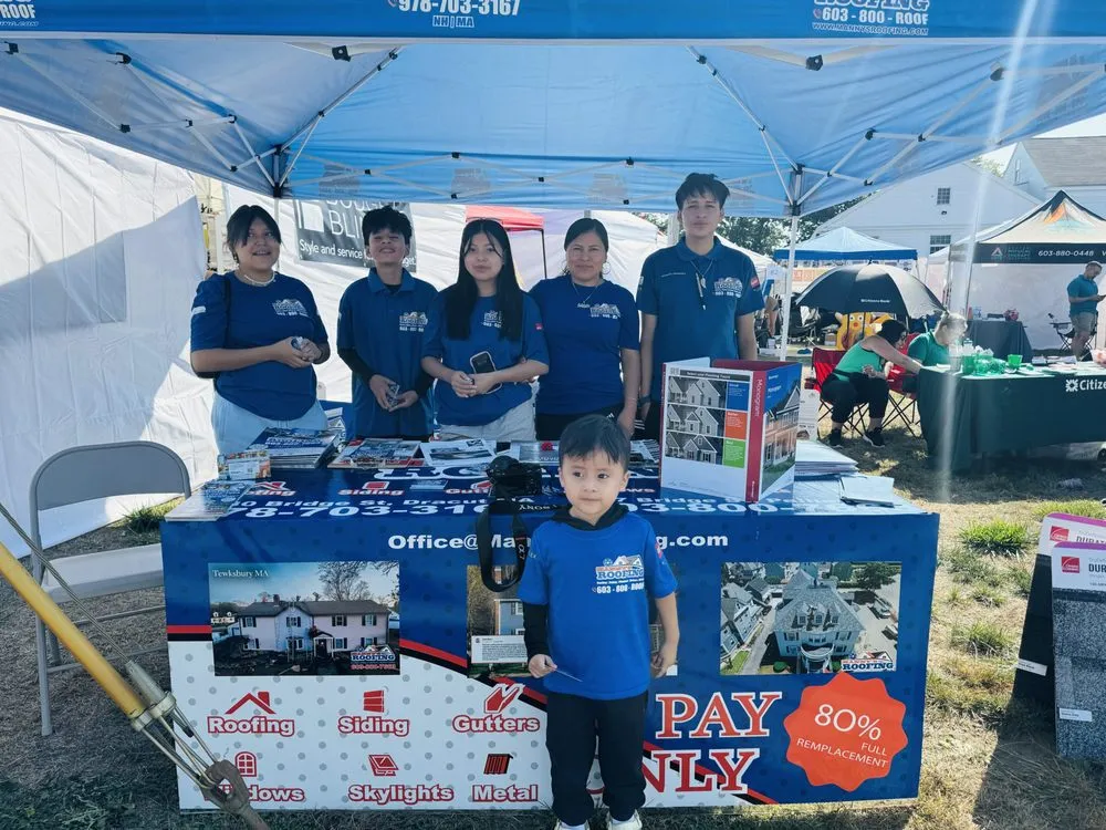 Slide of Manny's Roofing