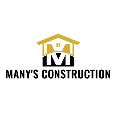 Many's Construction Logo