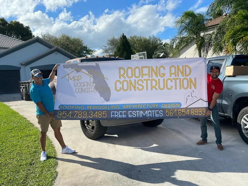 Top-rated roof inspection in Loxahatchee, FL by Map Construction and Design