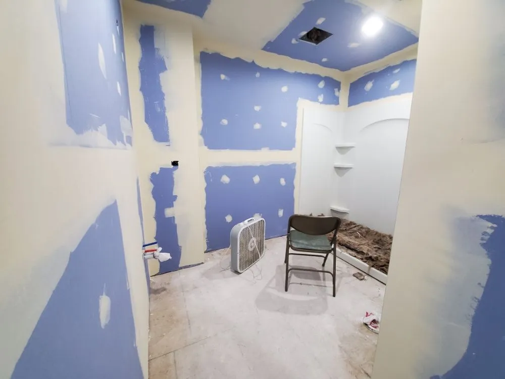 Slide of Mapes Construction