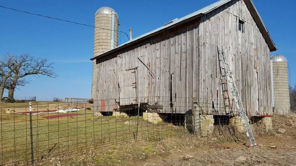 Slide of Mapes Construction