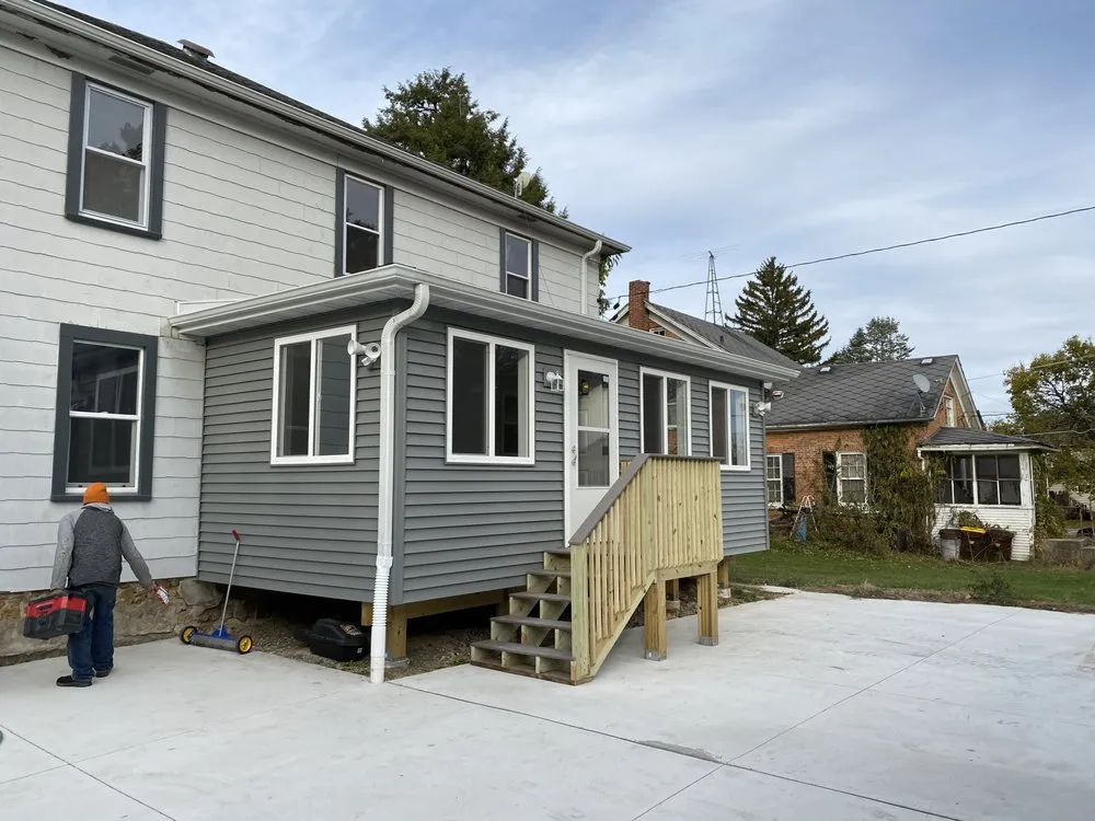 Slide of Mapes Construction