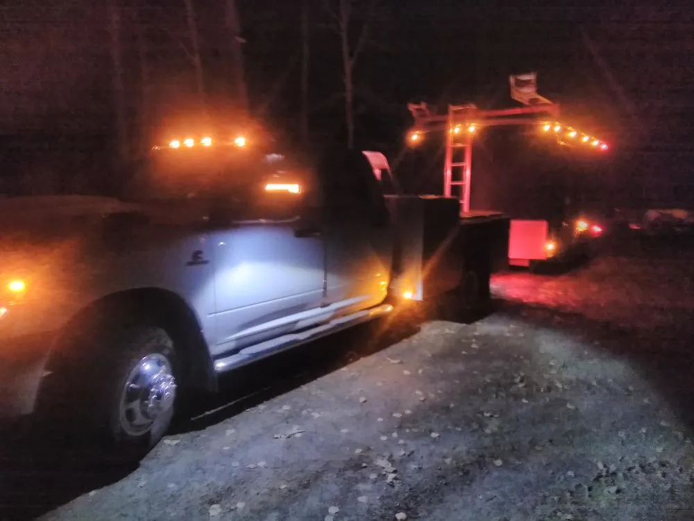 Slide of Maple Lane Construction