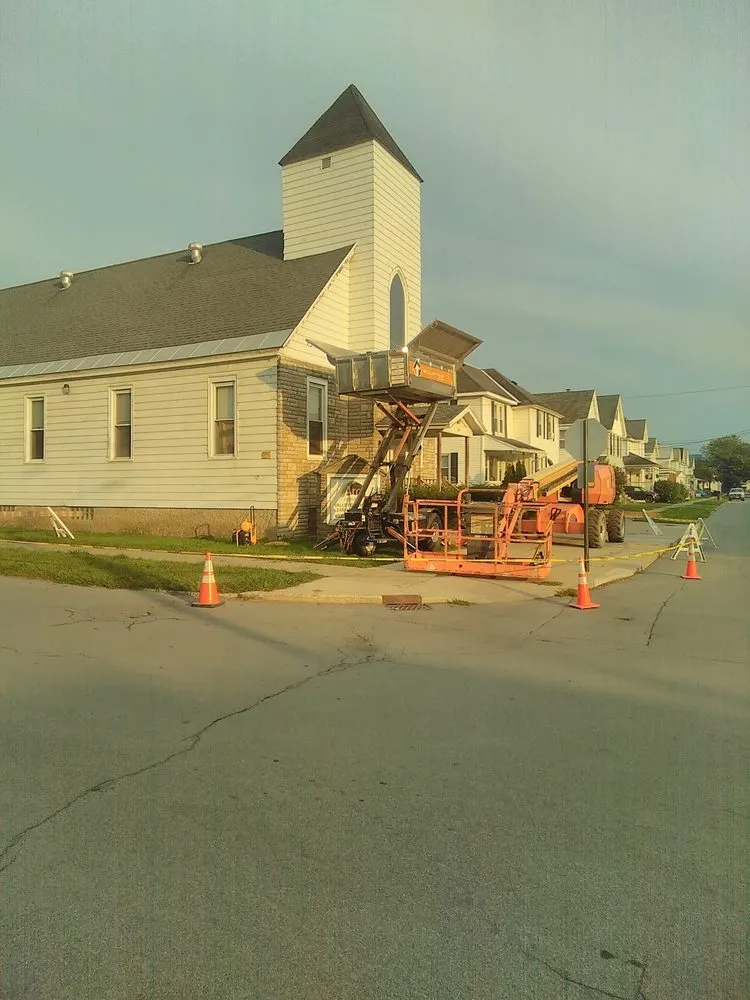 Slide of Maple Lane Construction