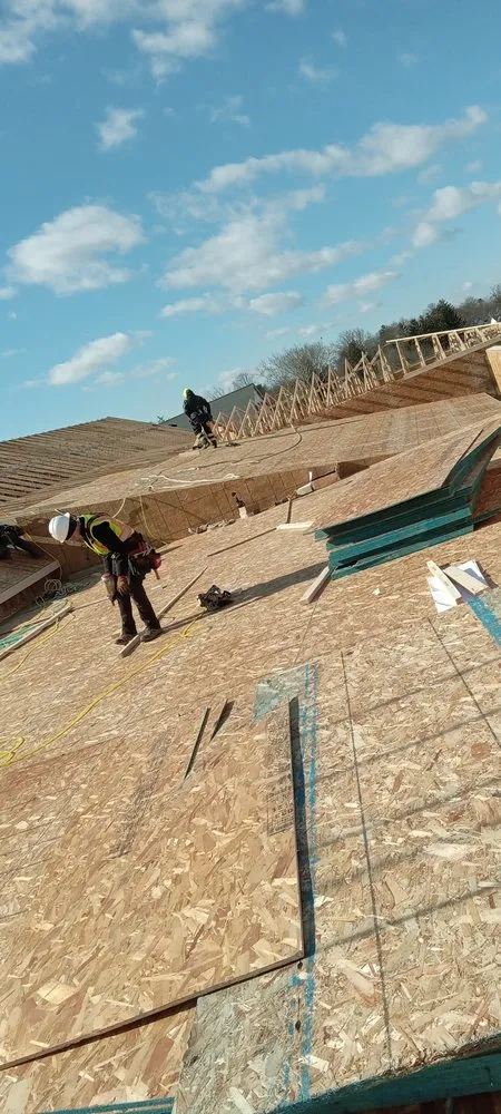 Slide of Maple Lane Construction