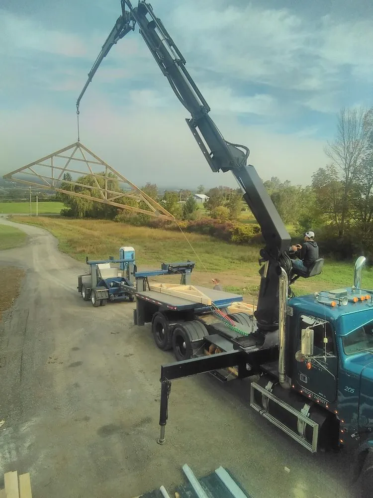 Slide of Maple Lane Construction