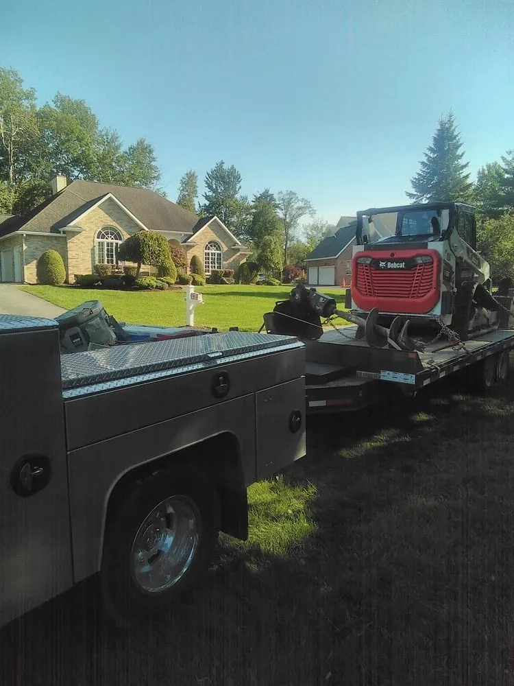 Slide of Maple Lane Construction