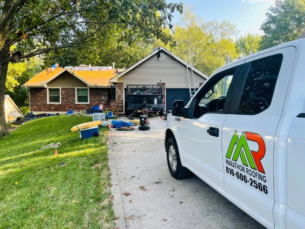 Slide of Marathon Roofing