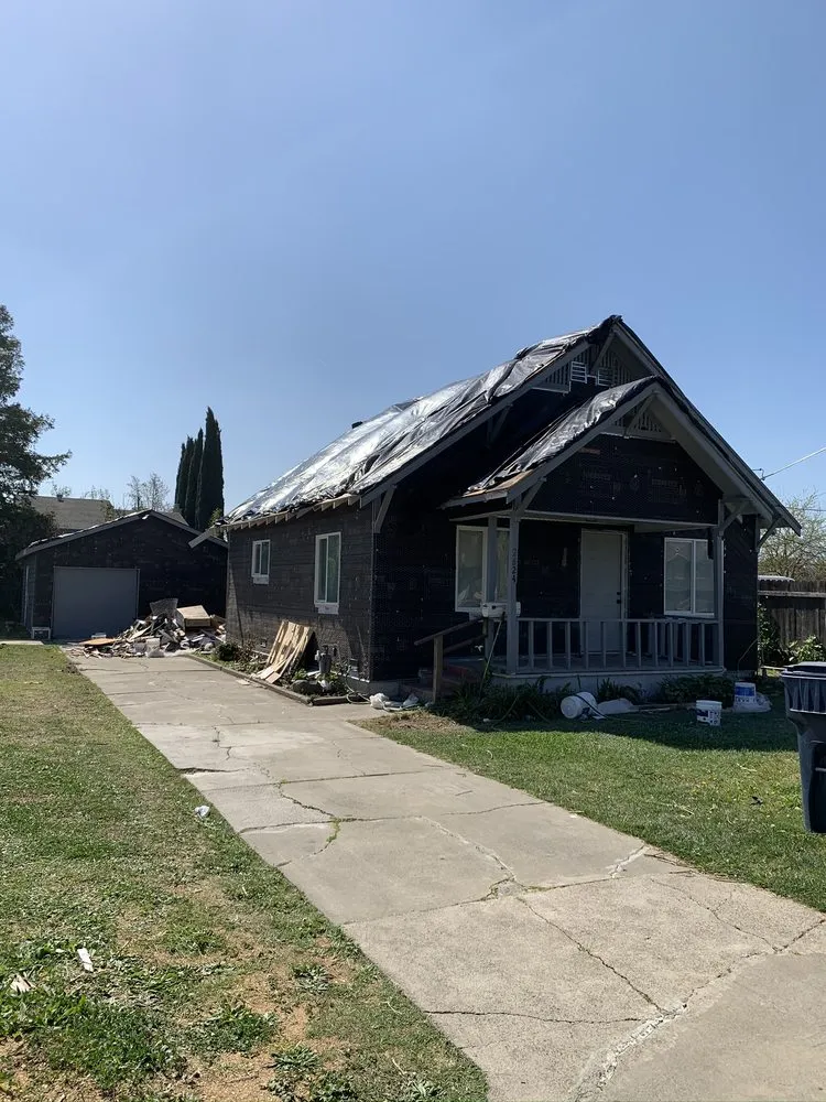 Slide of Marin's Roofing