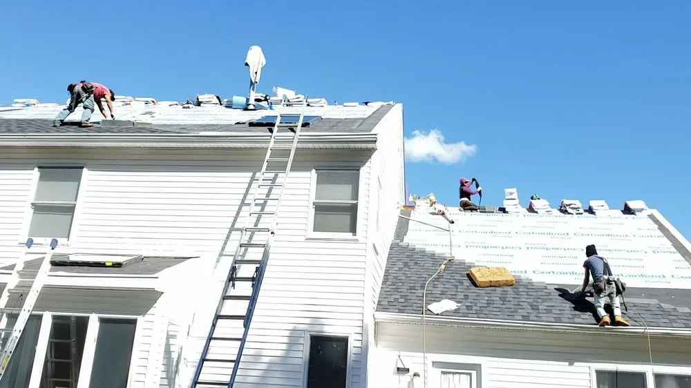 Slide of Mario's Roofing