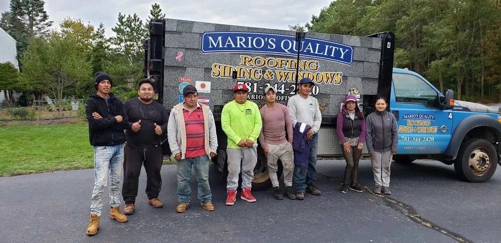 Slide of Mario's Roofing